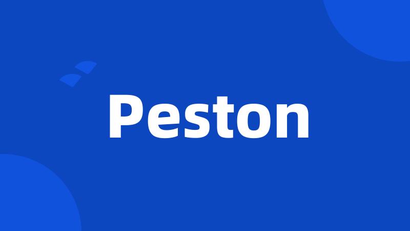 Peston