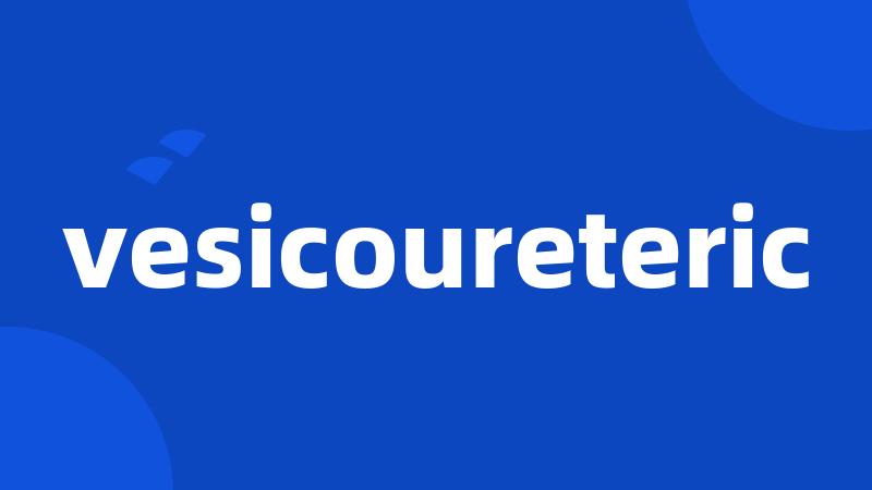 vesicoureteric