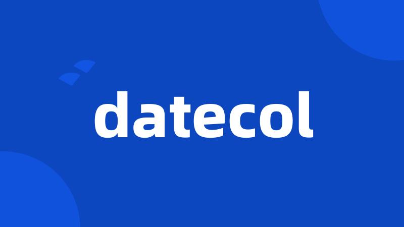 datecol