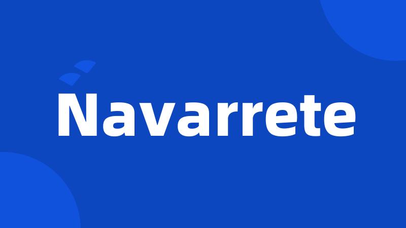 Navarrete