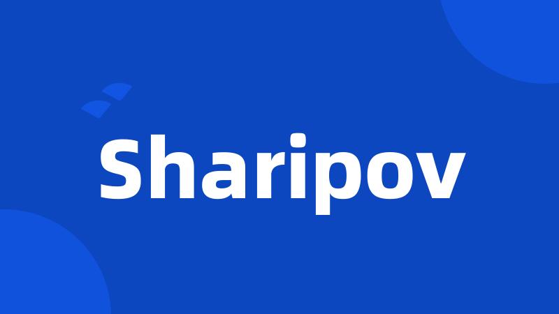 Sharipov