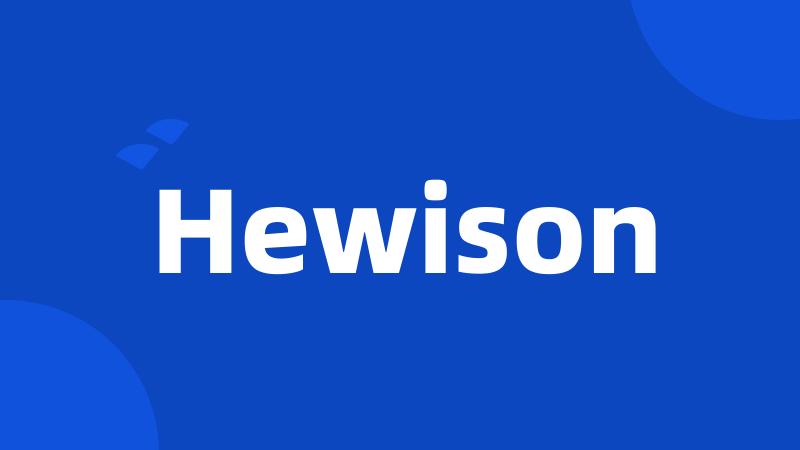 Hewison