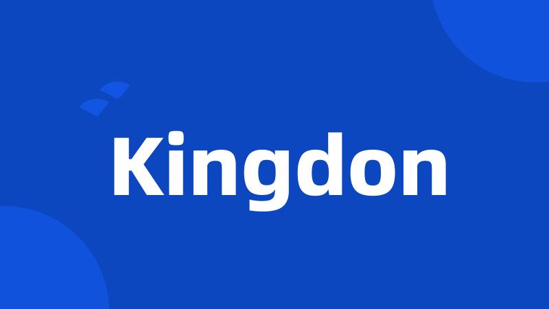 Kingdon