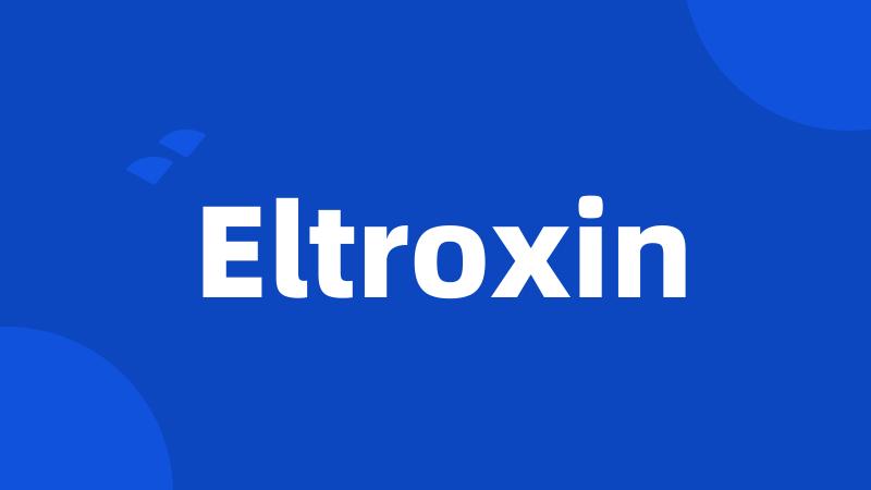 Eltroxin