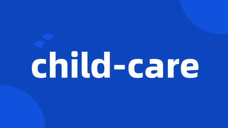 child-care