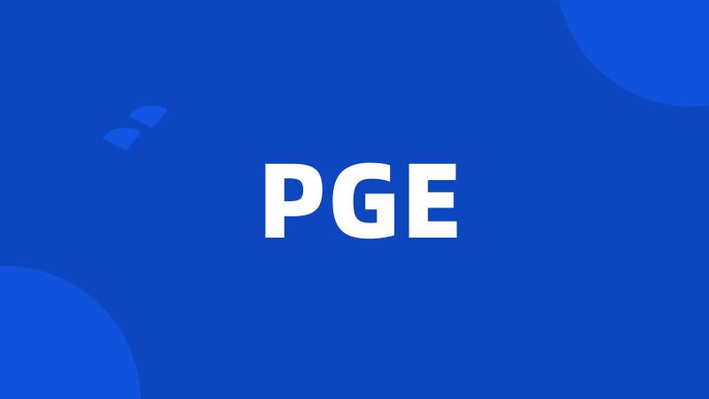 PGE