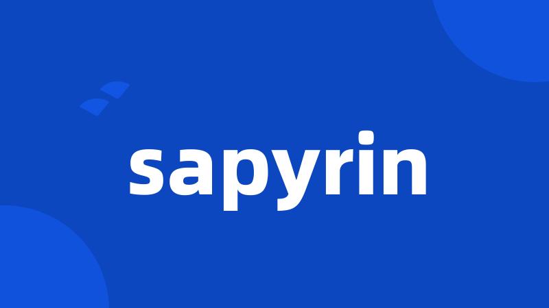 sapyrin