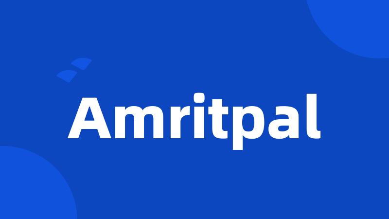 Amritpal