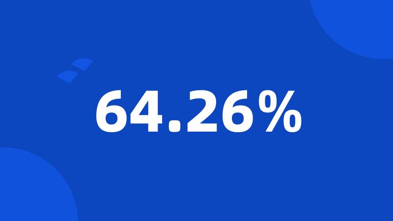 64.26%