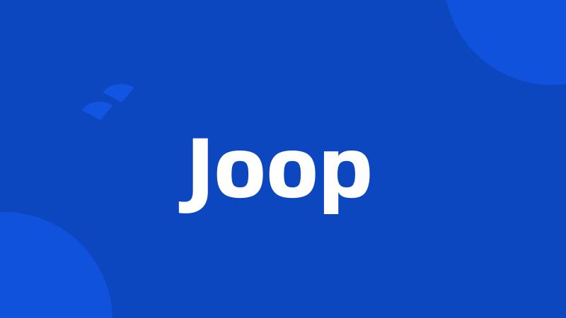 Joop