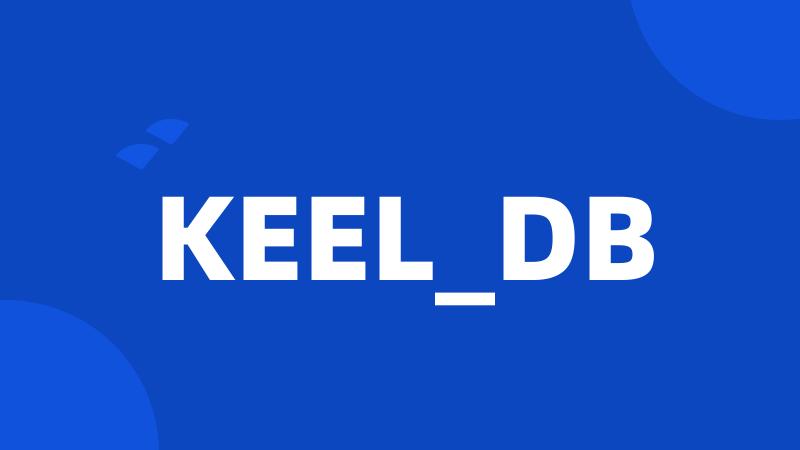 KEEL_DB