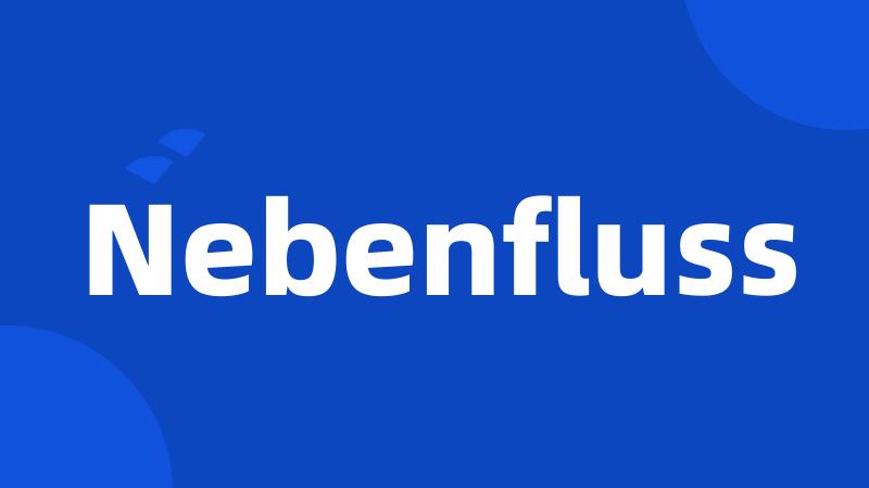 Nebenfluss