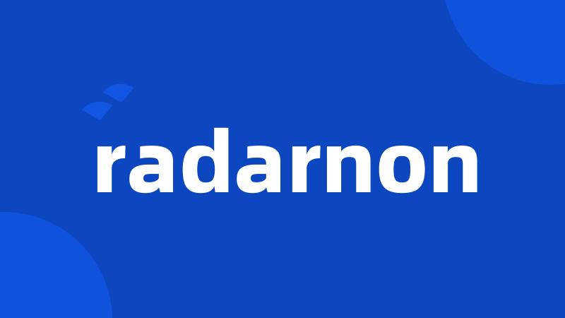 radarnon