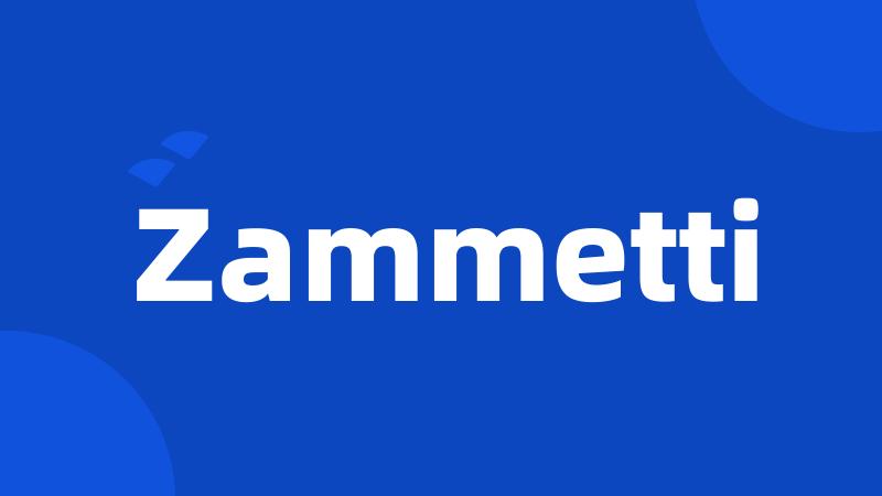 Zammetti