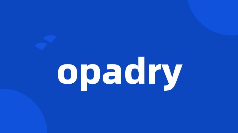 opadry