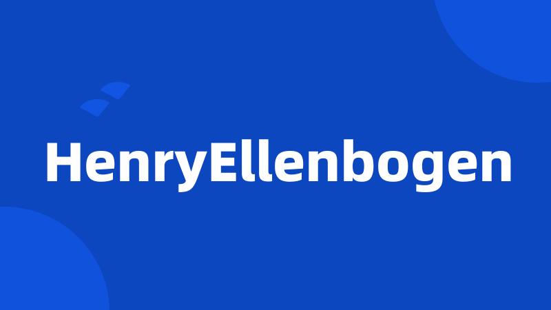 HenryEllenbogen