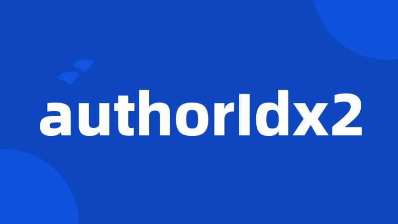 authorIdx2