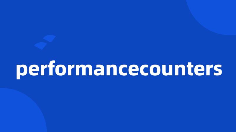 performancecounters