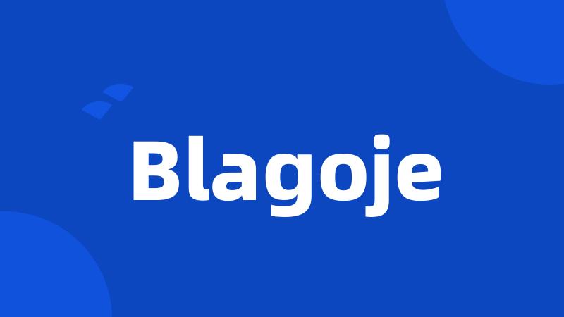 Blagoje