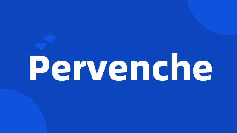 Pervenche