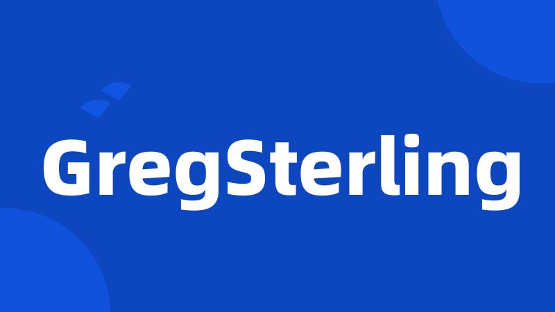 GregSterling