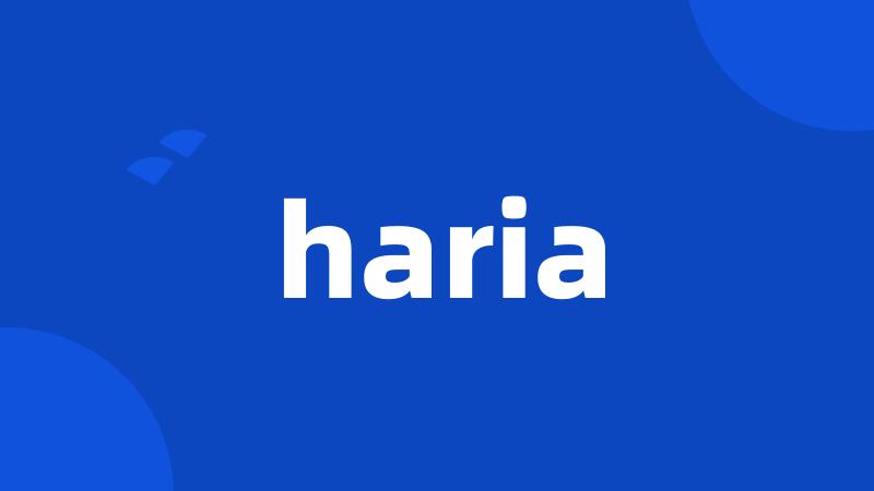 haria