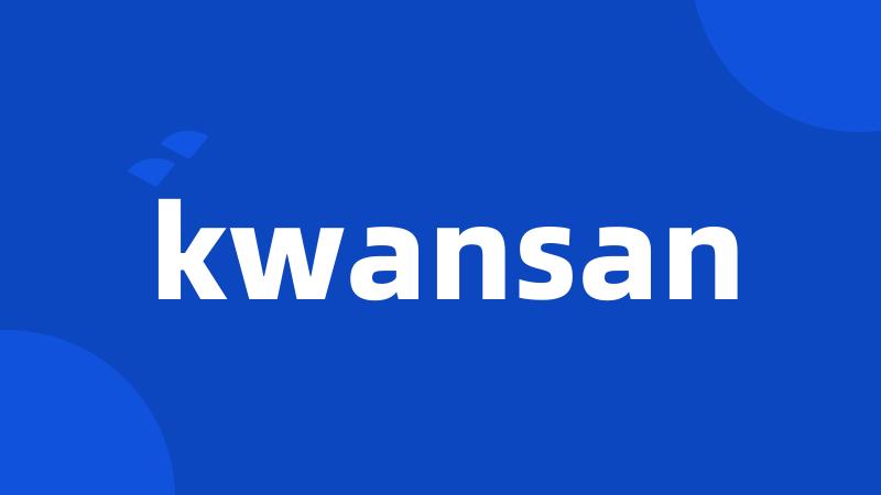 kwansan