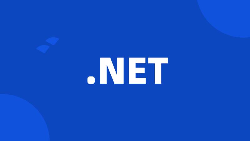 .NET