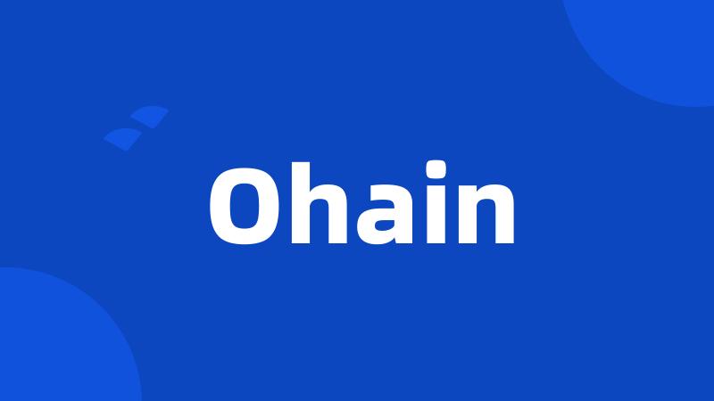 Ohain