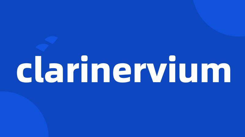 clarinervium