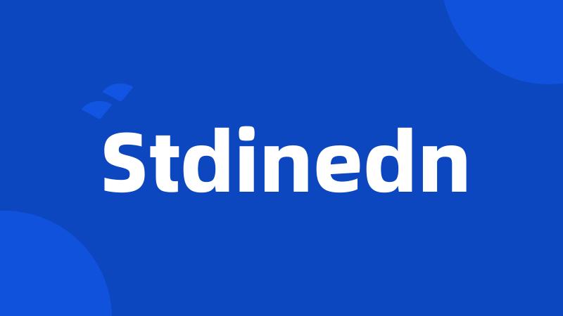 Stdinedn