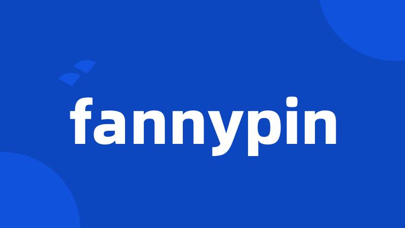 fannypin