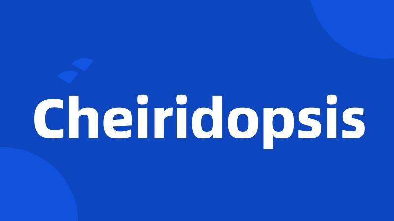 Cheiridopsis