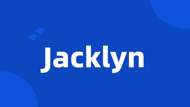 Jacklyn