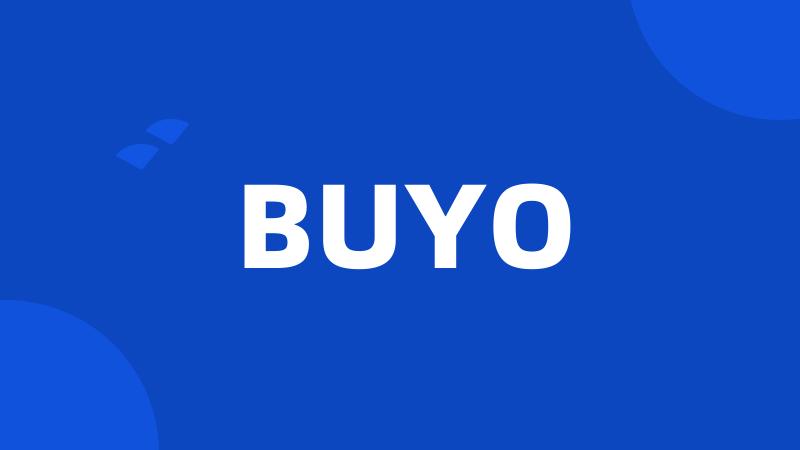 BUYO