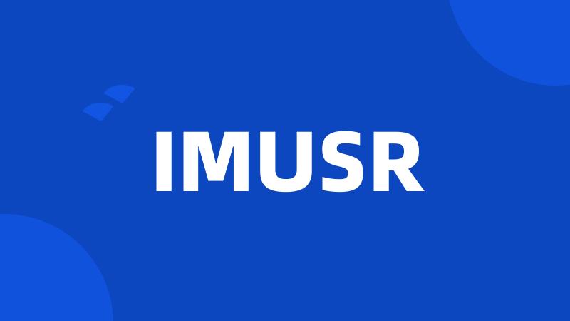 IMUSR