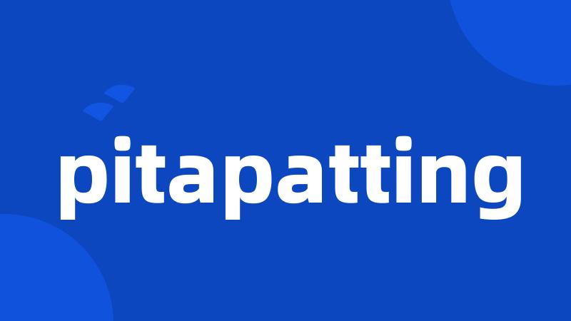 pitapatting