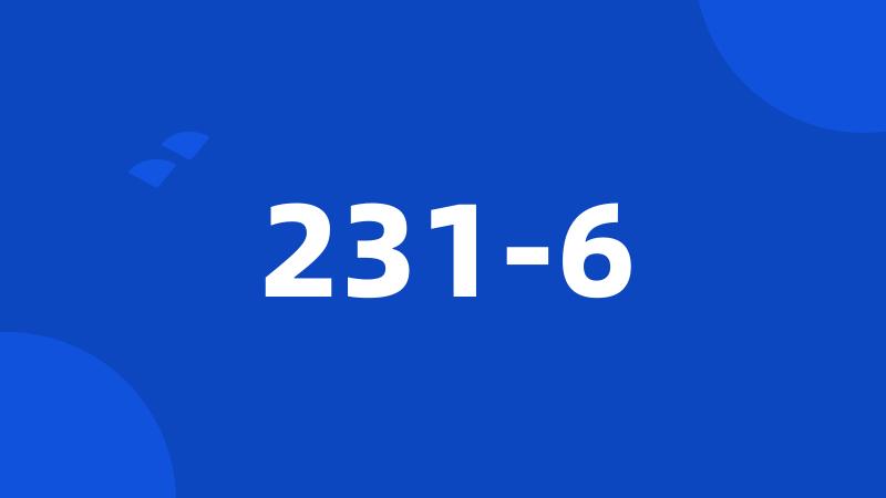 231-6