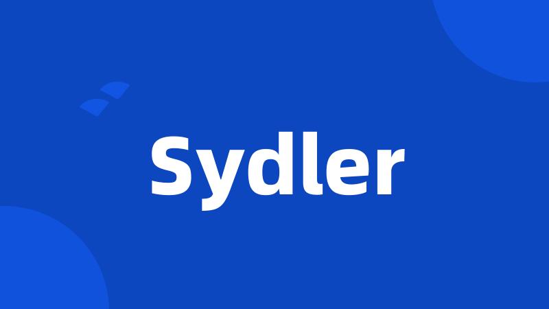 Sydler