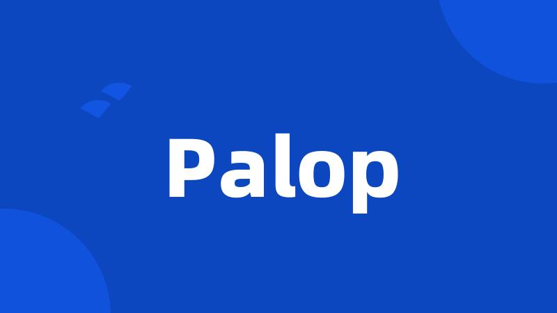 Palop