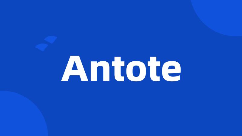 Antote