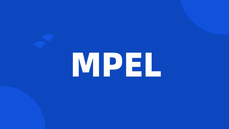 MPEL