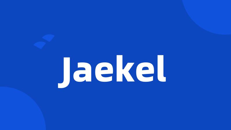 Jaekel