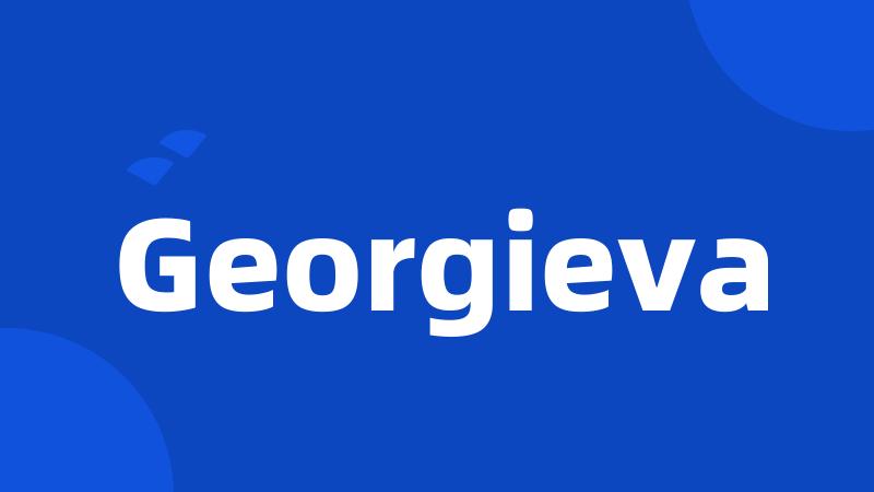 Georgieva