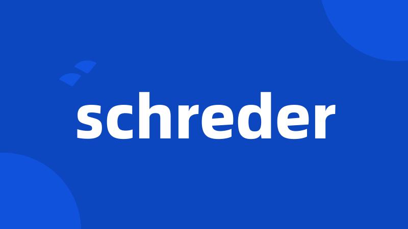 schreder