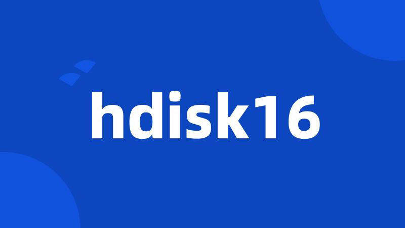 hdisk16