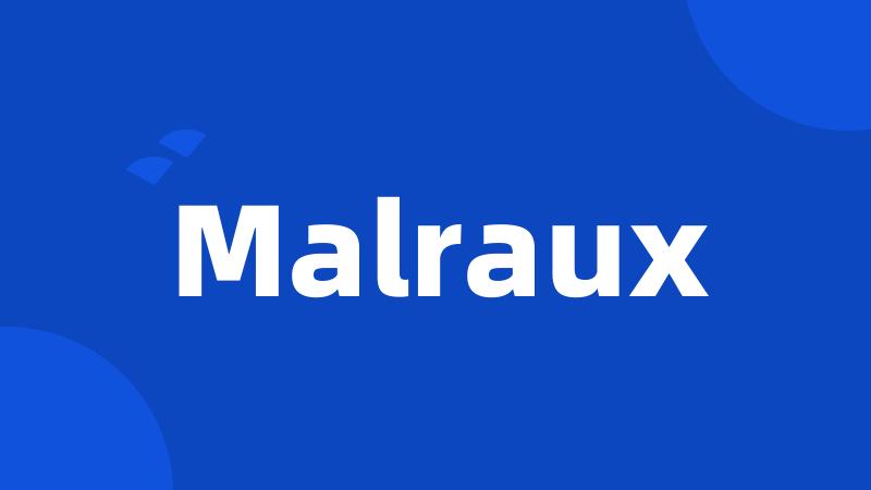 Malraux