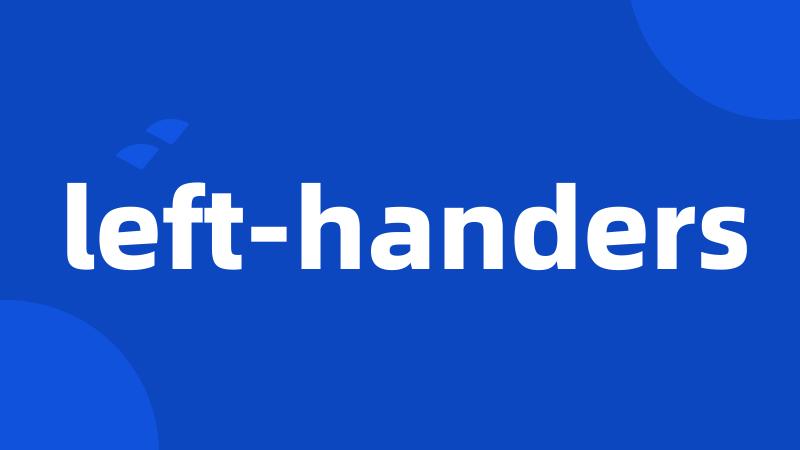 left-handers