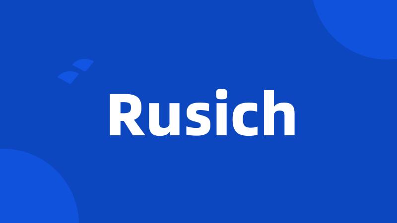 Rusich