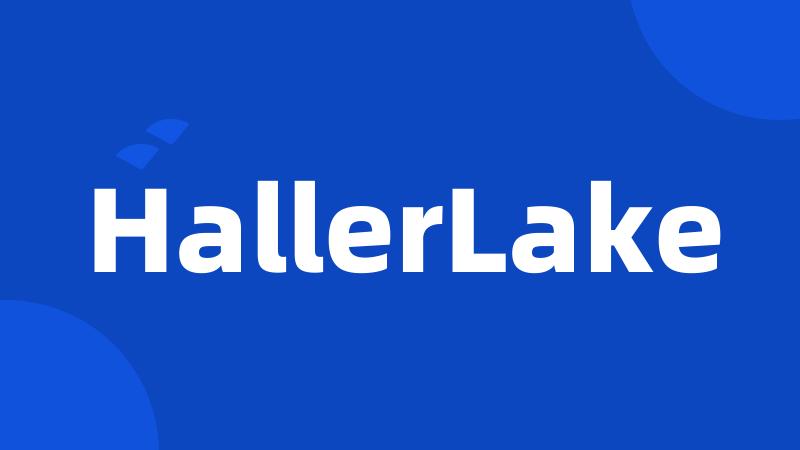 HallerLake